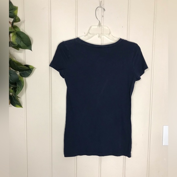 Hollister Navy Blue Round Neck Blouse Huntington California Medium 8- 10
Stretch - Picture 13 of 16
